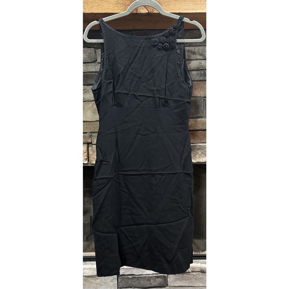Women’s MOSCHINO Cheap And Chic Black Floral Detail Made In Italy Dress Size 8